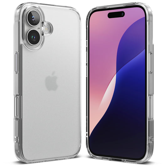 Cover til Apple iPhone 16 Plus, Ringke, Fusion, Mat Transparent