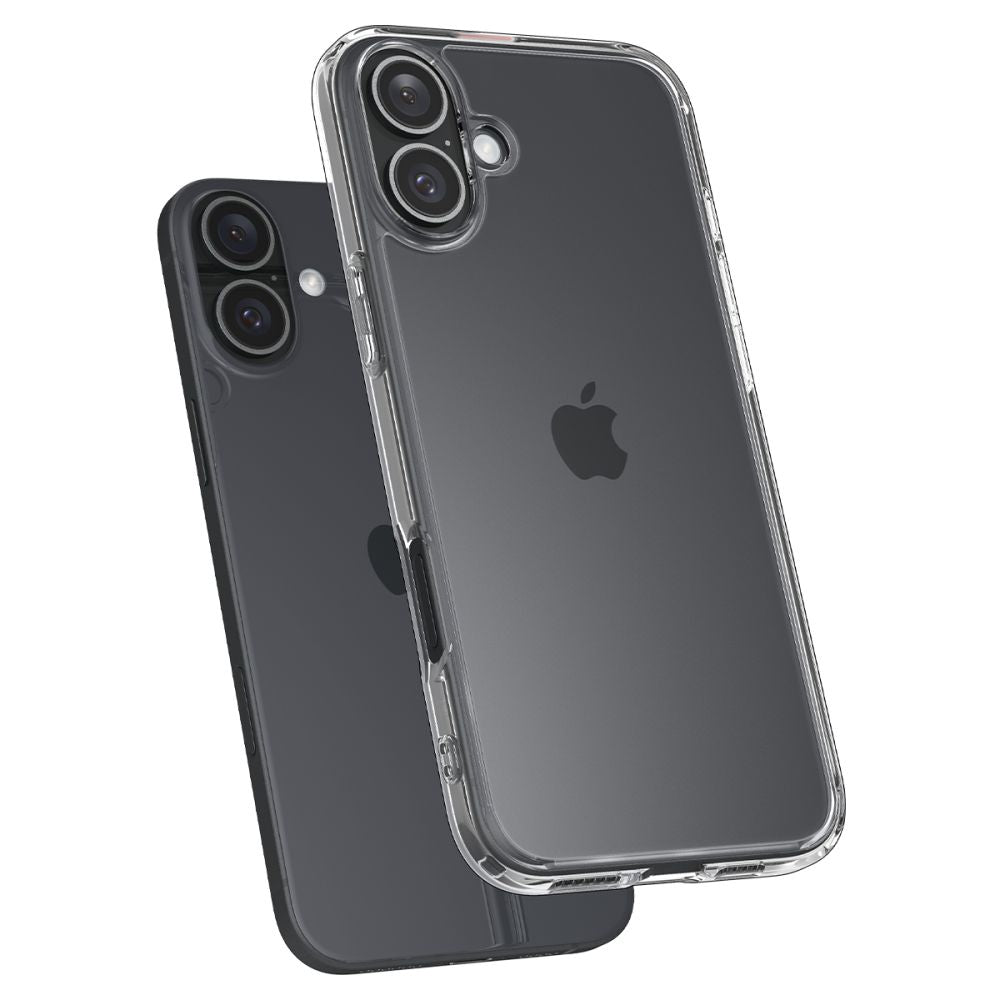 Etui til Apple iPhone 16 Plus, Spigen, Ultra Hybrid, Gennemsigtig