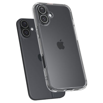 Etui til Apple iPhone 16 Plus, Spigen, Ultra Hybrid, Gennemsigtig
