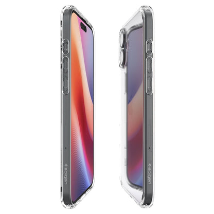 Etui til Apple iPhone 16 Plus, Spigen, Ultra Hybrid, Gennemsigtig