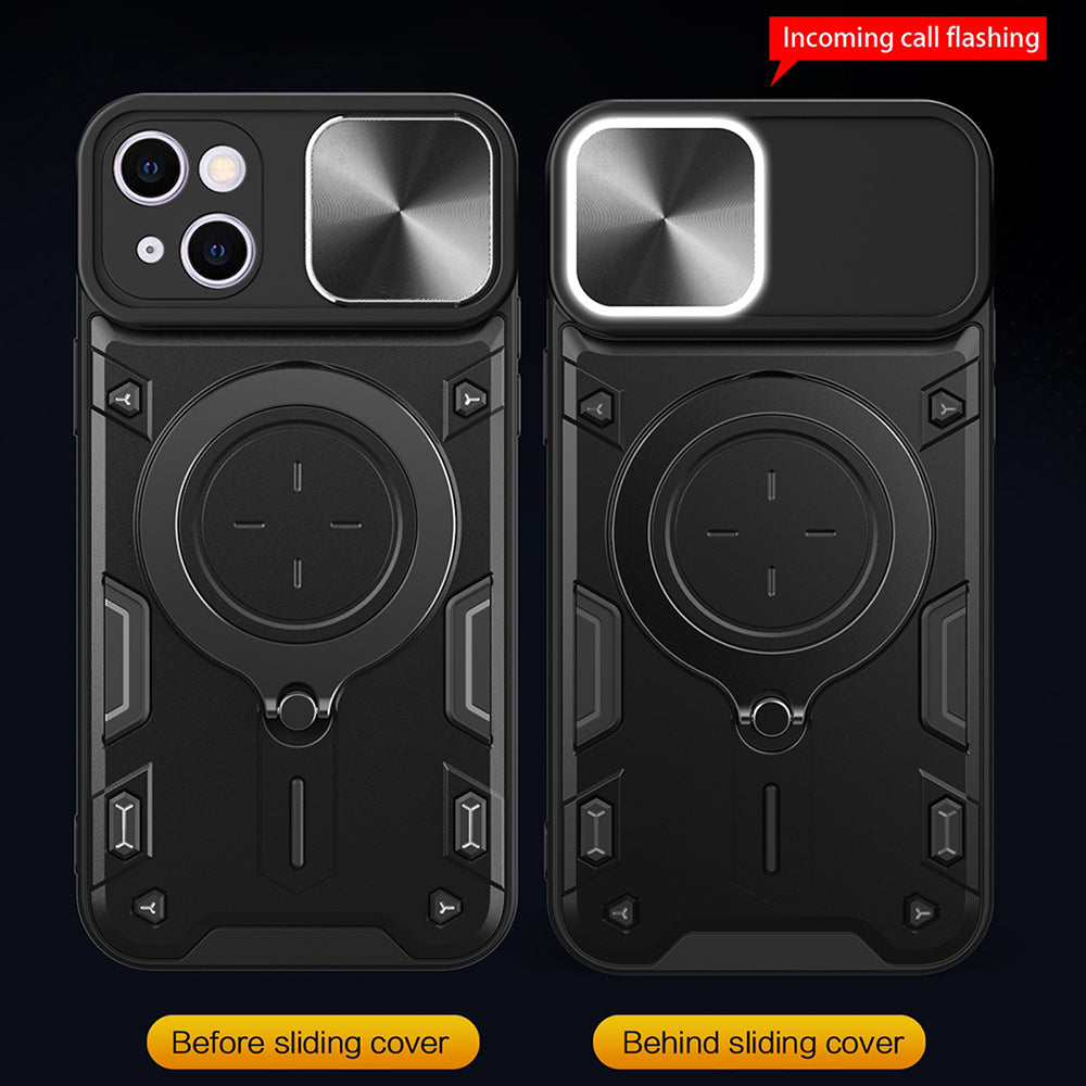 Cover til Apple iPhone 16 Plus, Techsuit, CamGuard Pro, Blå