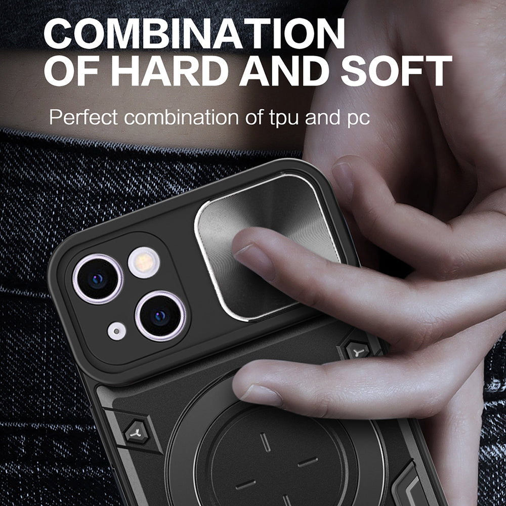 Cover til Apple iPhone 16 Plus, Techsuit, CamGuard Pro, Blå