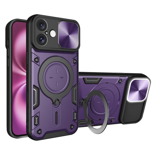Cover til Apple iPhone 16 Plus, Techsuit, CamGuard Pro, Lilla