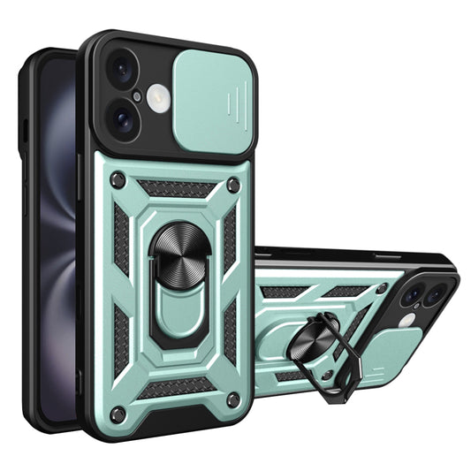 Cover til Apple iPhone 16 Plus, Techsuit, CamShield, Grøn