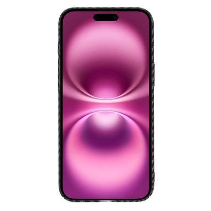 Cover til Apple iPhone 16 Plus, Techsuit, Carbonite FiberShell, Sort