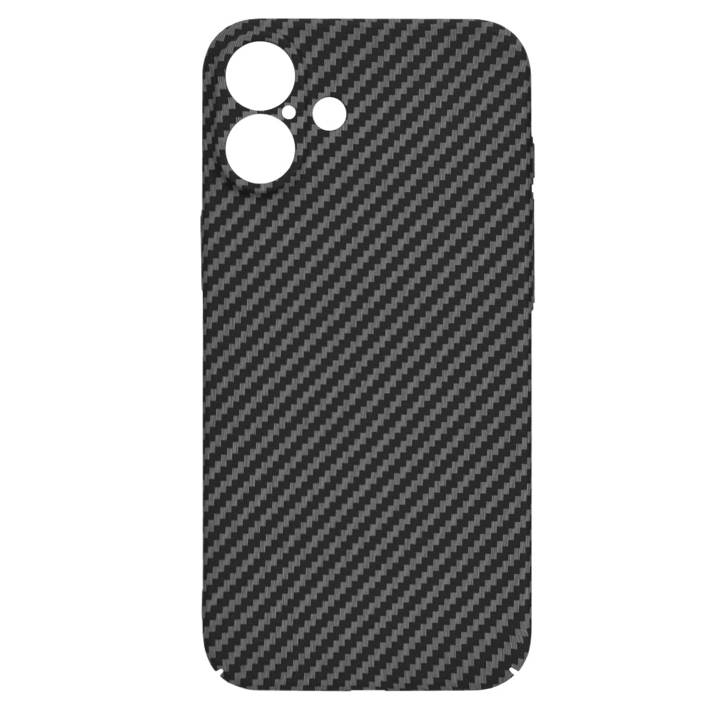 Cover til Apple iPhone 16 Plus, Techsuit, Carbonite FiberShell, Sort