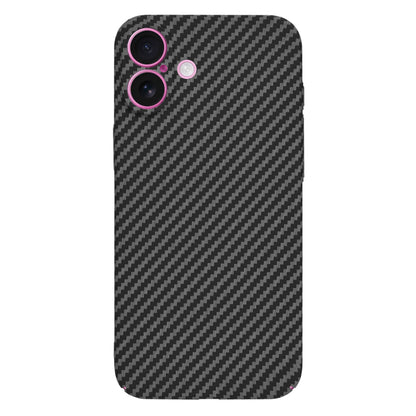 Cover til Apple iPhone 16 Plus, Techsuit, Carbonite FiberShell, Sort