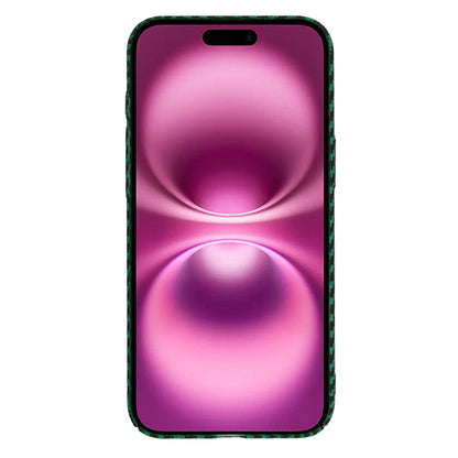 Cover til Apple iPhone 16 Plus, Techsuit, Carbonite FiberShell, Grøn