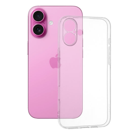 Cover til Apple iPhone 16 Plus, Techsuit, Klar, Transparent