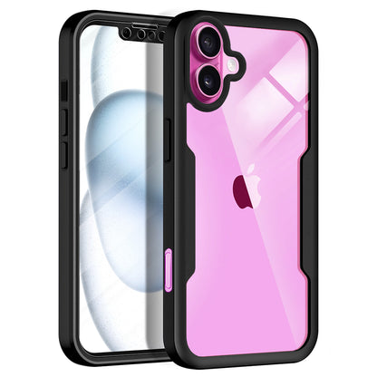 Cover til Apple iPhone 16 Plus, Techsuit, ColorVerse 360, Sort