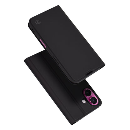 Cover til Apple iPhone 16 Plus, Techsuit, Magskin Book, Sort