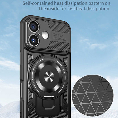 Cover til Apple iPhone 16 Plus, Techsuit, RuggedCam, Grå