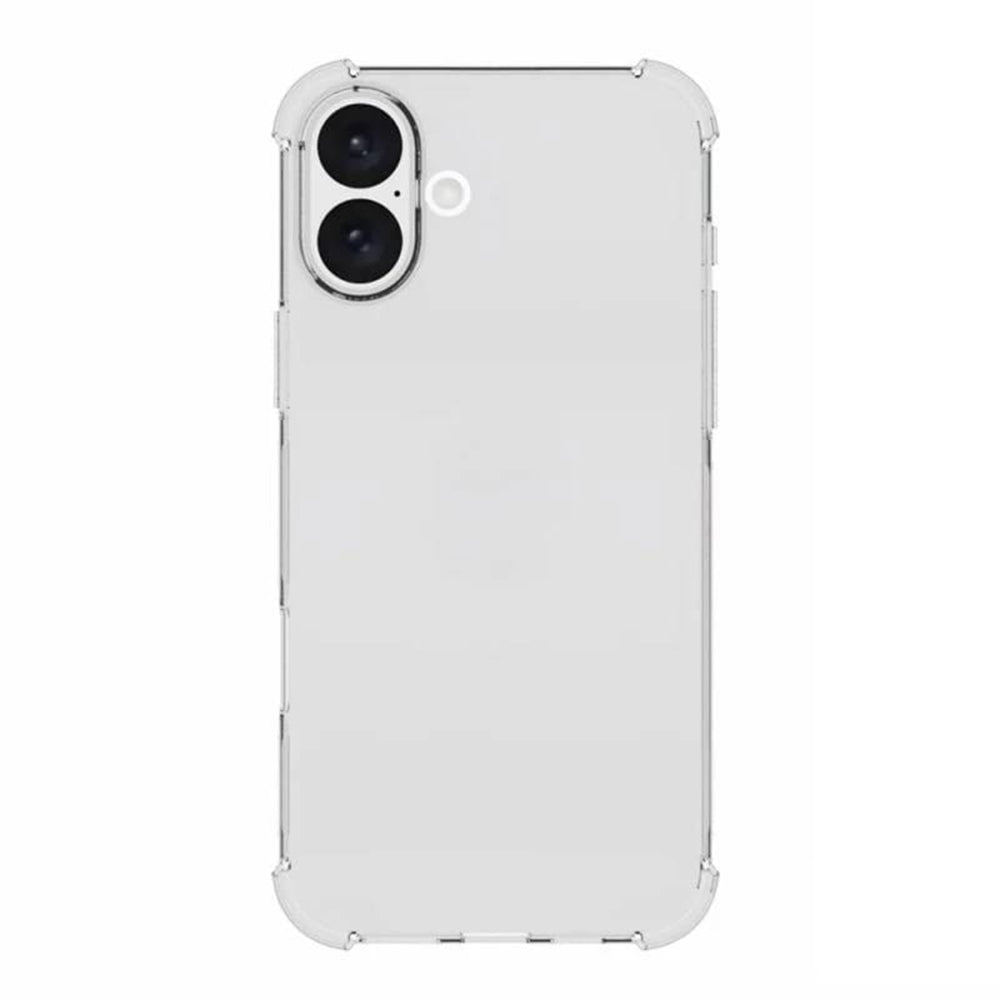Cover til Apple iPhone 16 Plus, Techsuit, Shockproof Clear (Stor Linsehulsåbning), Transparent