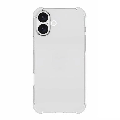 Cover til Apple iPhone 16 Plus, Techsuit, Shockproof Clear (Stor Linsehulsåbning), Transparent