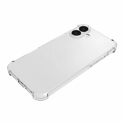 Cover til Apple iPhone 16 Plus, Techsuit, Shockproof Clear (Stor Linsehulsåbning), Transparent