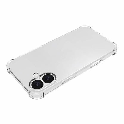 Cover til Apple iPhone 16 Plus, Techsuit, Shockproof Clear (Stor Linsehulsåbning), Transparent