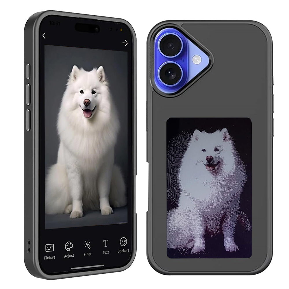 Cover til Apple iPhone 16 Plus, Techsuit, SmartScreen NFC, Sort