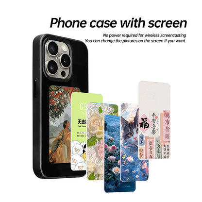 Cover til Apple iPhone 16 Plus, Techsuit, SmartScreen NFC, Sort