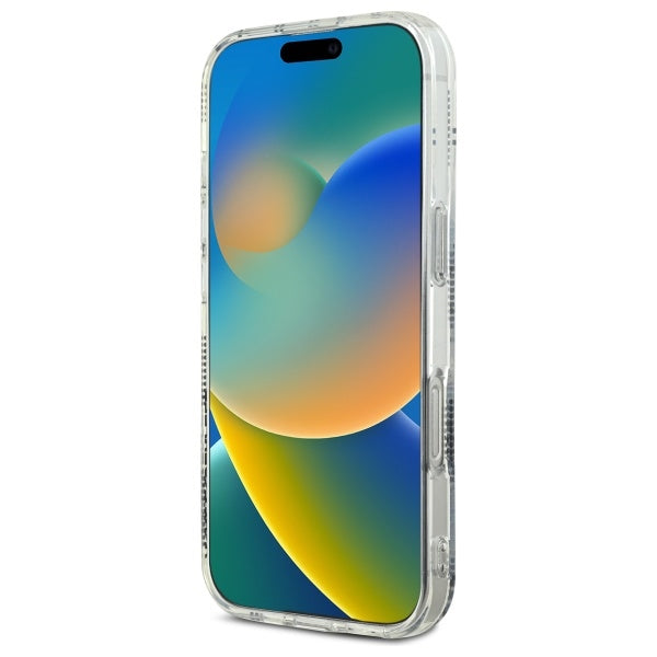 Etui til Apple iPhone 16 Pro, Karl Lagerfeld, IML Luxury Electroplated Choupette's Head, Gennemsigtig