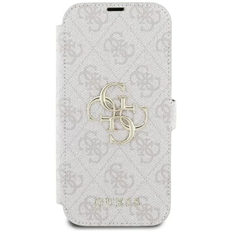 Etui til Apple iPhone 16 Pro Max, Guess, 4G Book, Pink