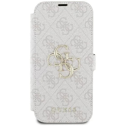 Etui til Apple iPhone 16 Pro Max, Guess, 4G Book, Pink