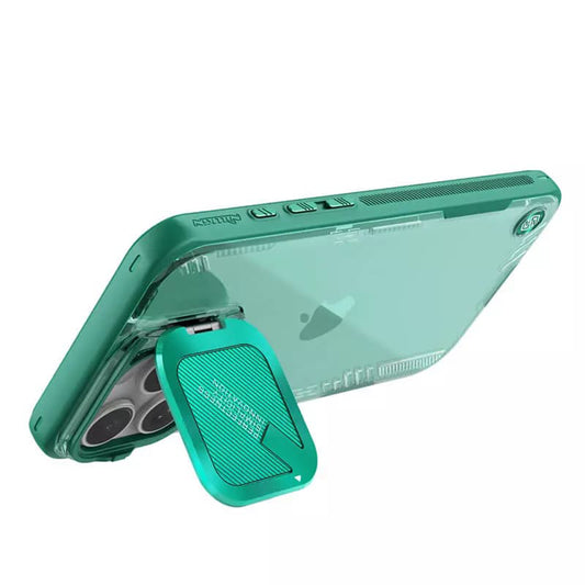 Cover til Apple iPhone 16 Pro Max, Nillkin, Iceblade Prop (uden kameraklip), Grøn