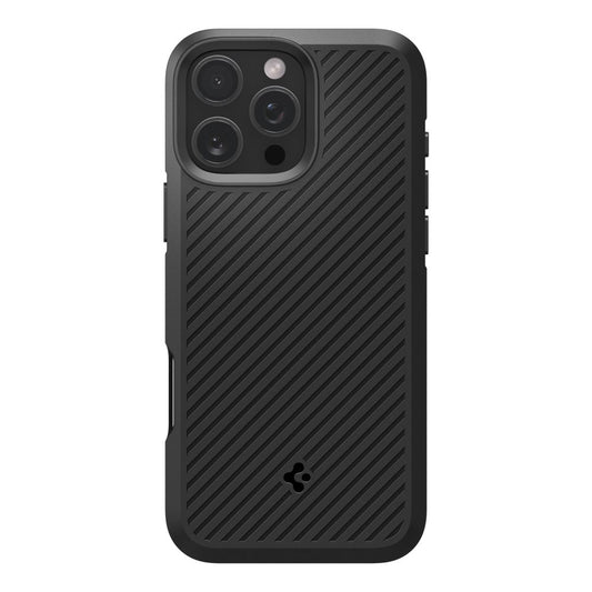 Etui til Apple iPhone 16 Pro Max, Spigen, Core Armor, Mat Sort