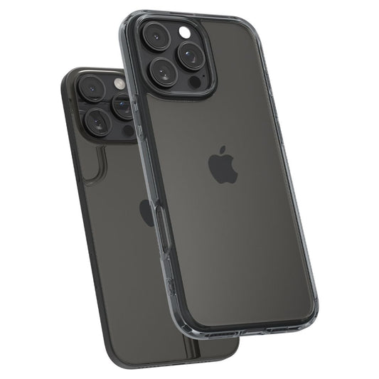 Etui til Apple iPhone 16 Pro Max, Spigen, Ultra Hybrid, Røgfarvet ACS07994