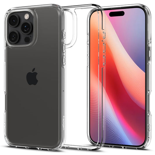 Etui til Apple iPhone 16 Pro Max, Spigen, Ultra Hybrid, Gennemsigtig ACS07992