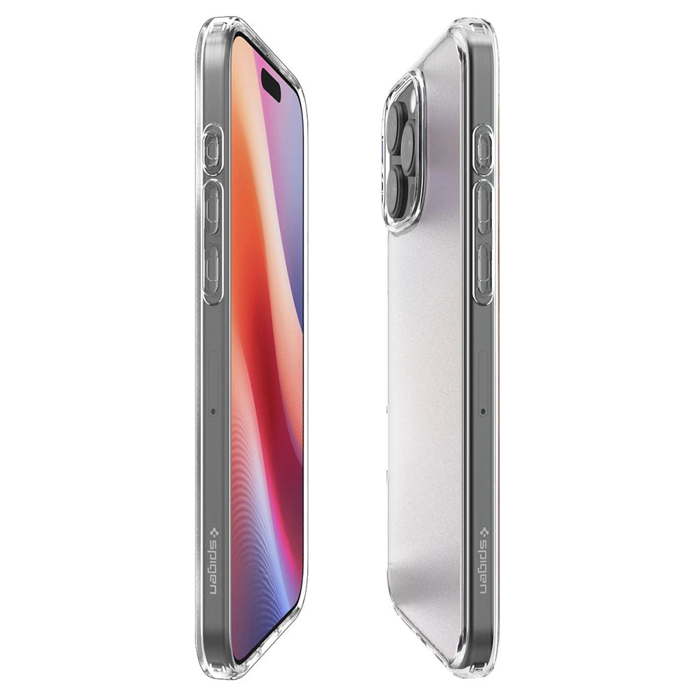 Etui til Apple iPhone 16 Pro Max, Spigen, Ultra Hybrid, Satin Transparent ACS07993