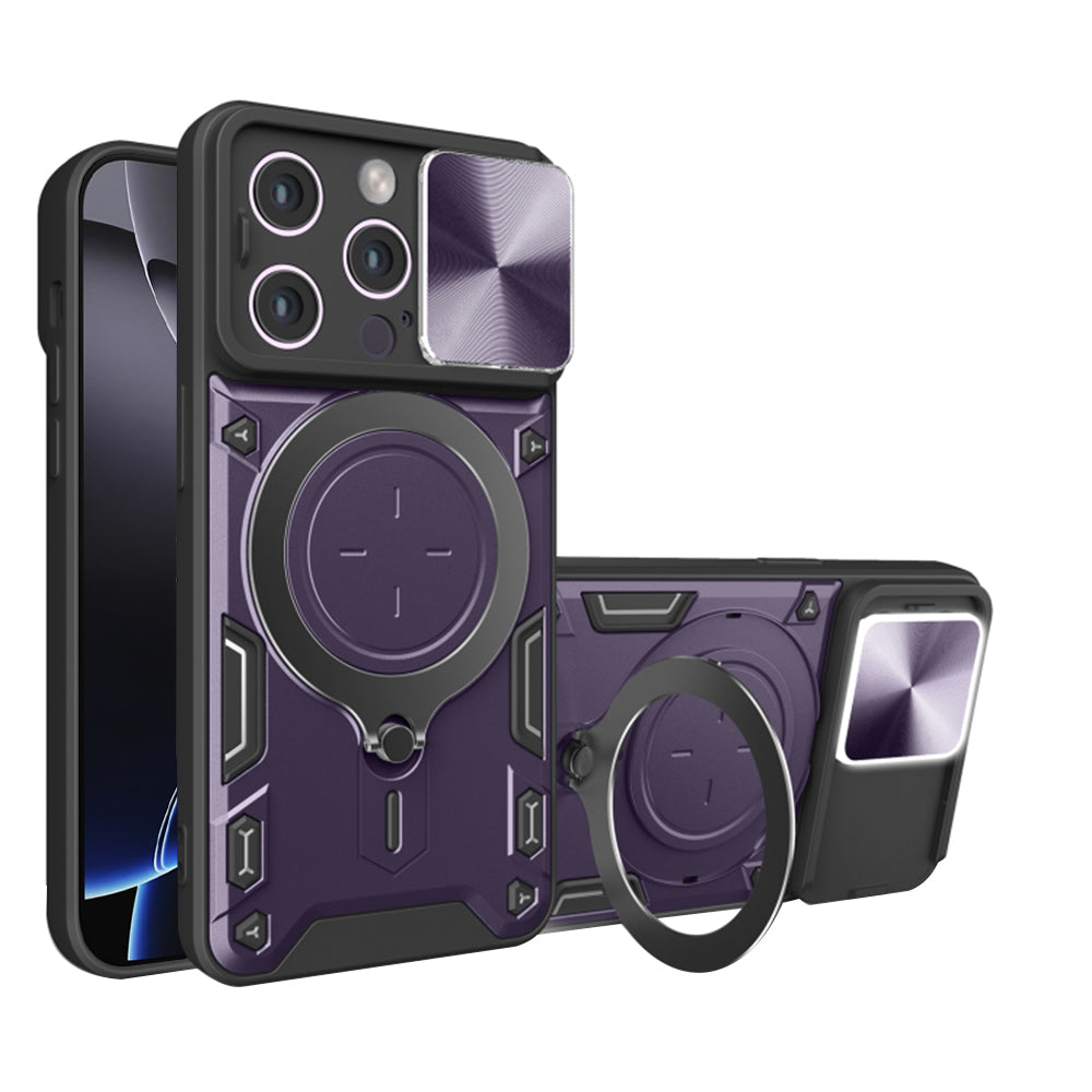 Cover til Apple iPhone 16 Pro Max, Techsuit, CamGuard Pro, Lilla