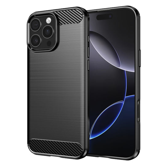 Cover til Apple iPhone 16 Pro Max, Techsuit, Carbon, Sort