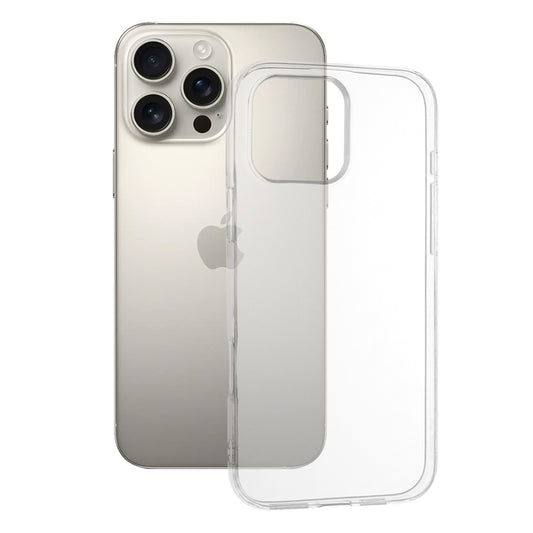 Etui til Apple iPhone 16 Pro Max, Techsuit, Clear (Big Lens Hole), Gennemsigtig