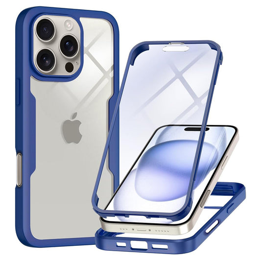 Case for Apple iPhone 16 Pro Max, Techsuit, ColorVerse 360, Blue