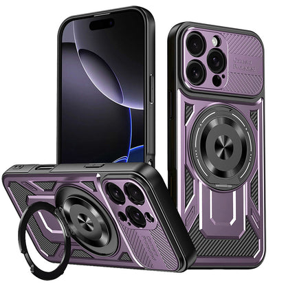 Case for Apple iPhone 16 Pro Max, Techsuit, RuggedCam, Purple
