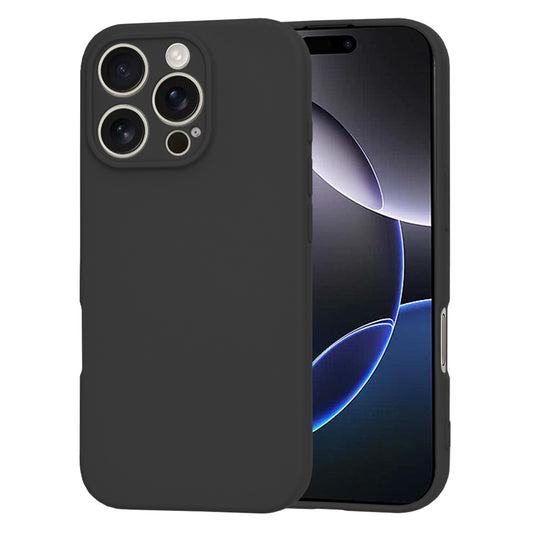 Cover til Apple iPhone 16 Pro Max, Techsuit, SoftFlex, Sort