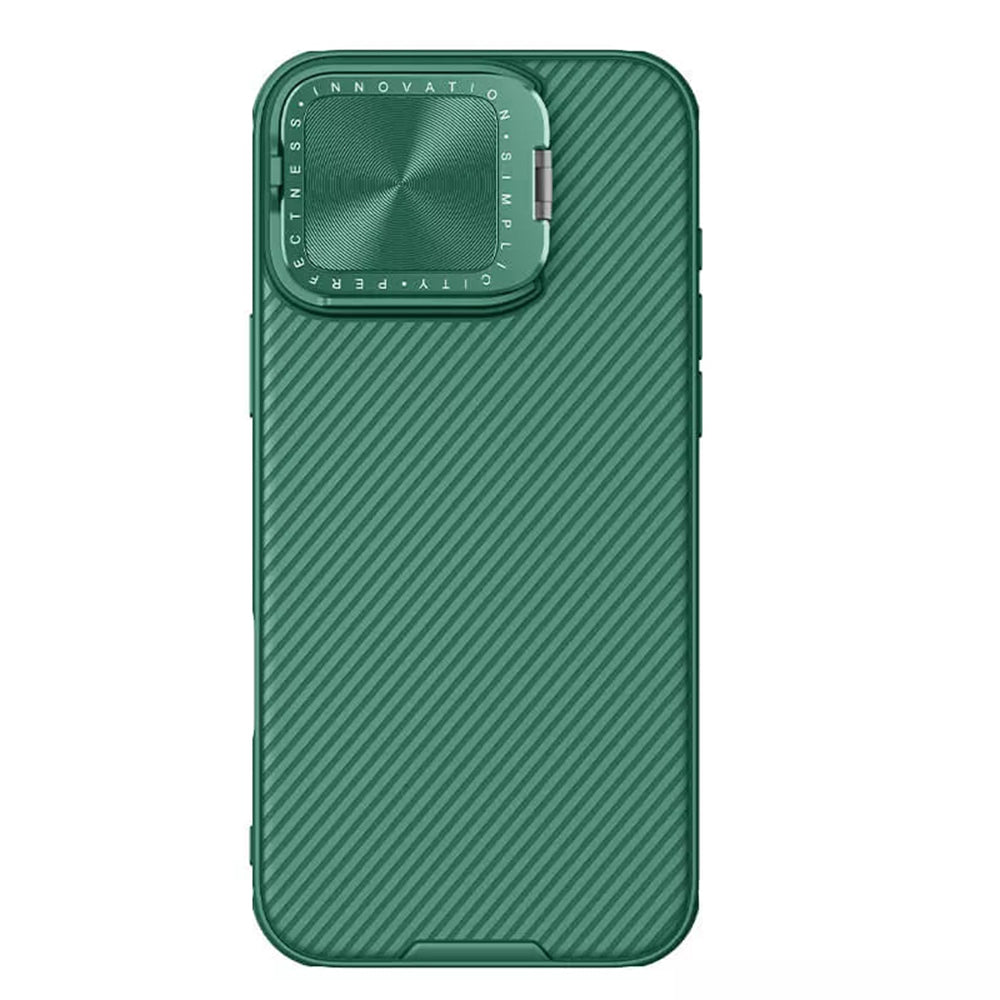 Cover til Apple iPhone 16 Pro, Nillkin, CamShield Prop, Grøn