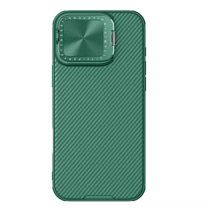 Cover til Apple iPhone 16 Pro, Nillkin, CamShield Prop, Grøn