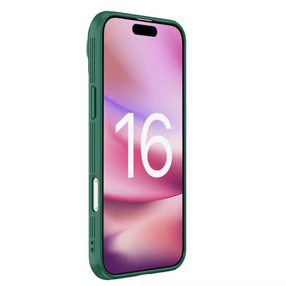 Cover til Apple iPhone 16 Pro, Nillkin, CamShield Prop, Grøn