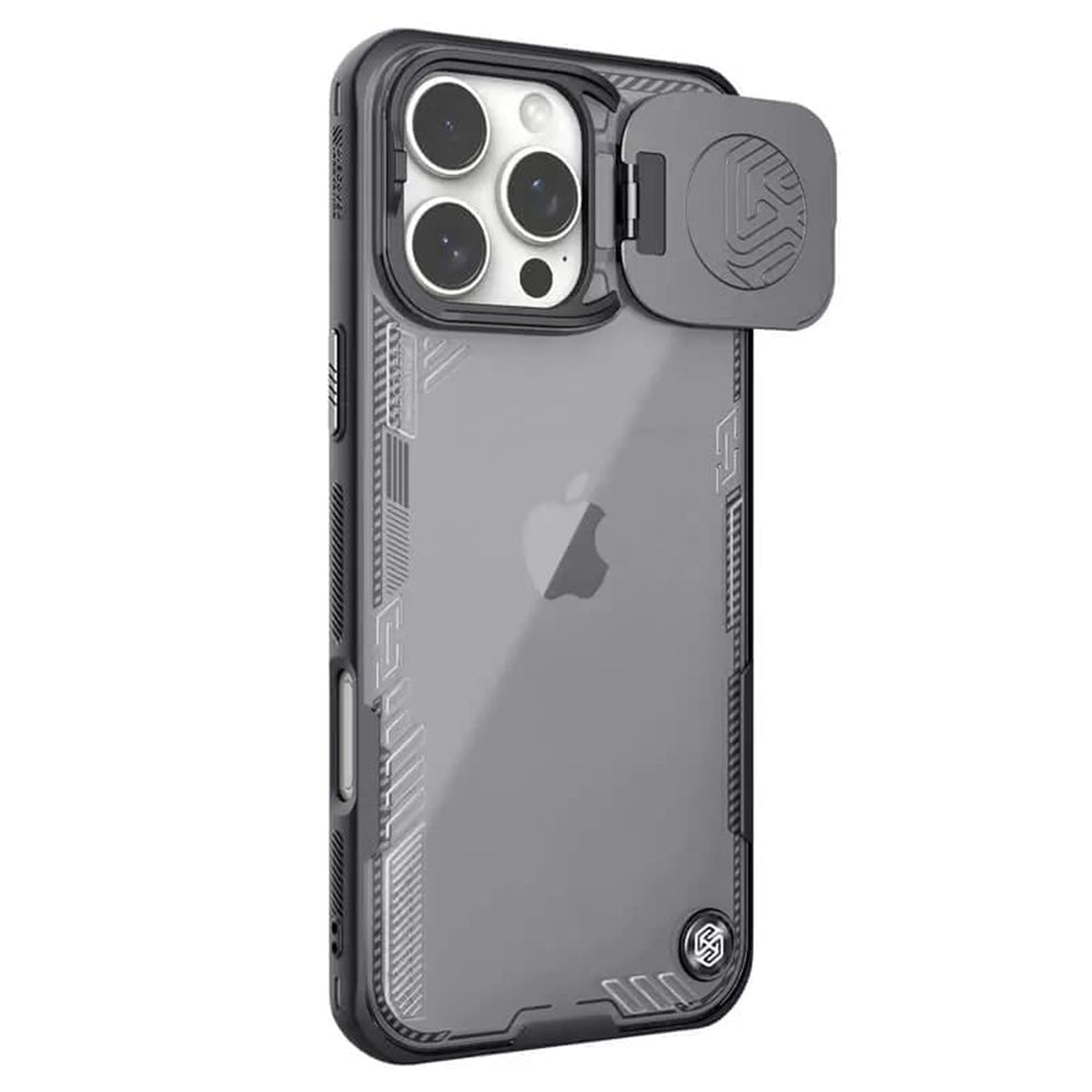 Cover til Apple iPhone 16 Pro, Nillkin, Iceblade Prop (uden kameraklip), Sort