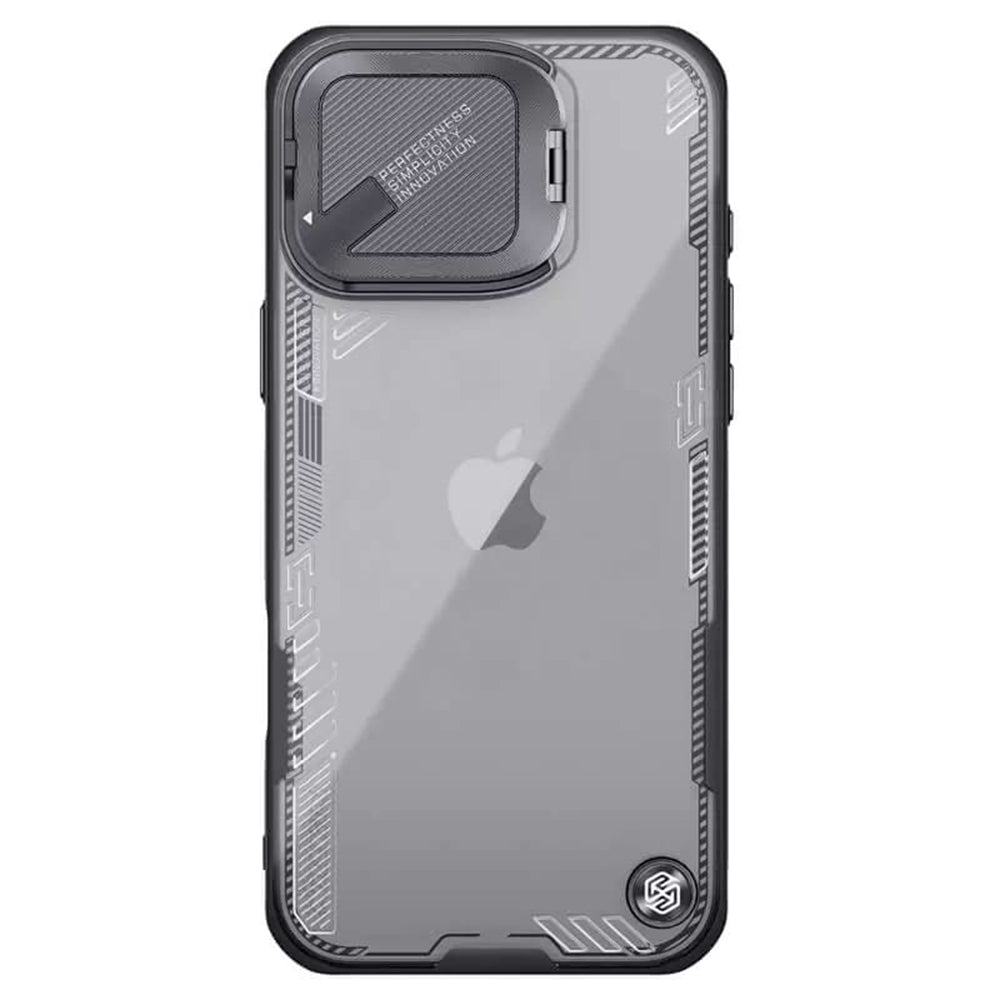 Cover til Apple iPhone 16 Pro, Nillkin, Iceblade Prop (uden kameraklip), Sort