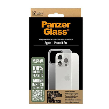 Etui til Apple iPhone 16 Pro, PanzerGlass, HardCase, Gennemsigtig