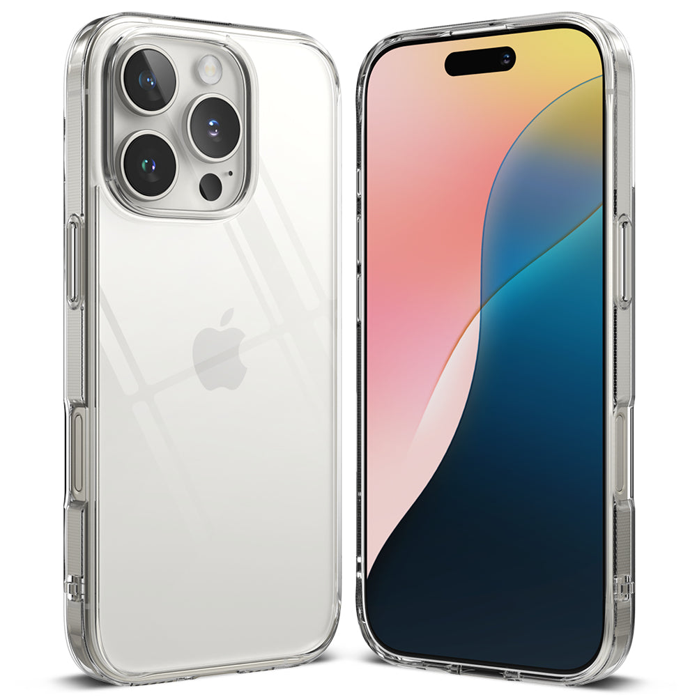 Cover til Apple iPhone 16 Pro, Ringke, Fusion, Transparent