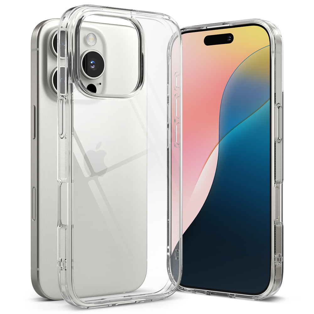 Cover til Apple iPhone 16 Pro, Ringke, Fusion, Transparent