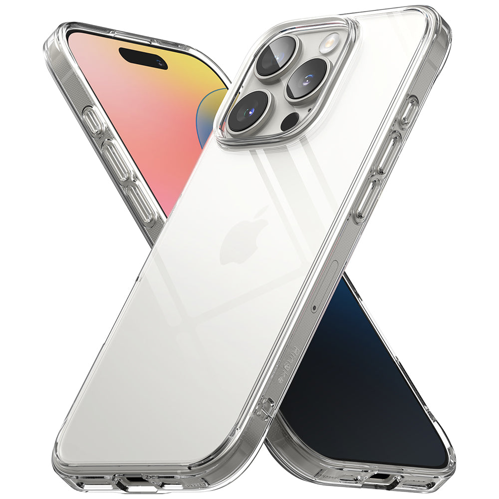 Cover til Apple iPhone 16 Pro, Ringke, Fusion, Transparent
