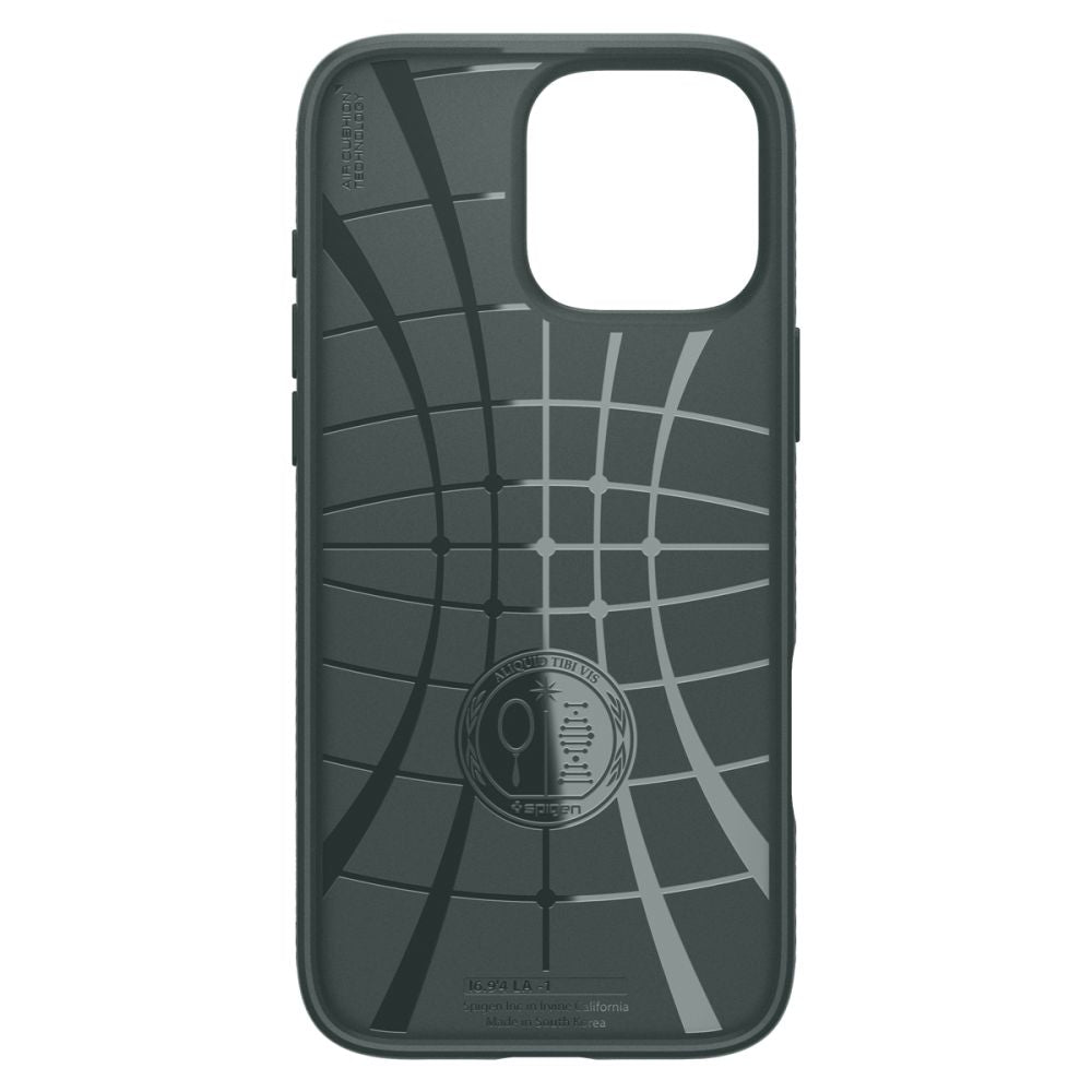 Etui til Apple iPhone 16 Pro, Spigen, Liquid Air, Grøn ACS08119