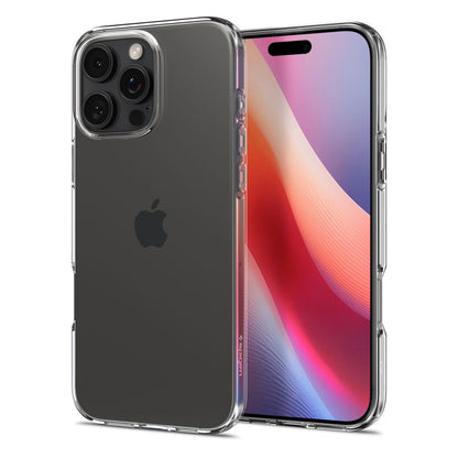 Etui til Apple iPhone 16 Pro, Spigen, Liquid Crystal, Gennemsigtig ACS08112