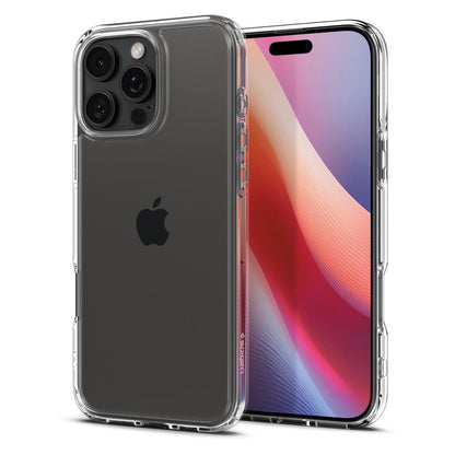Etui til Apple iPhone 16 Pro, Spigen, Ultra Hybrid, Gennemsigtig ACS08121
