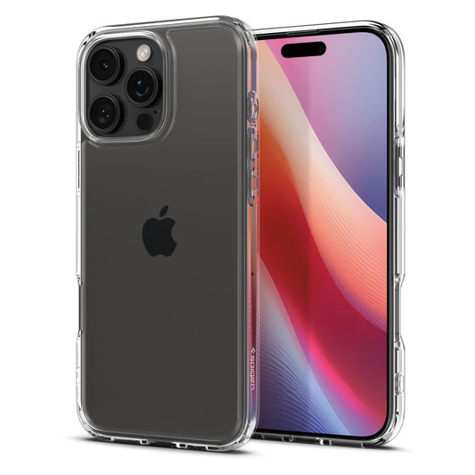 Etui til Apple iPhone 16 Pro, Spigen, Ultra Hybrid, Gennemsigtig ACS08121