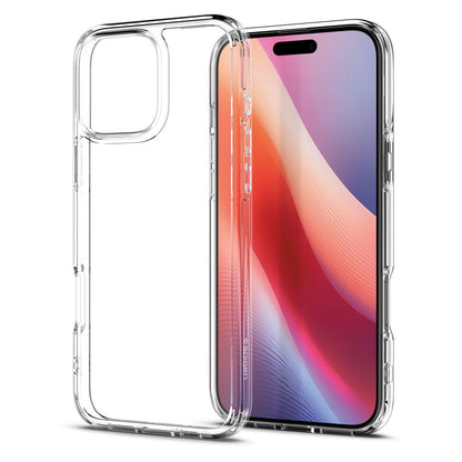 Etui til Apple iPhone 16 Pro, Spigen, Ultra Hybrid, Gennemsigtig ACS08121
